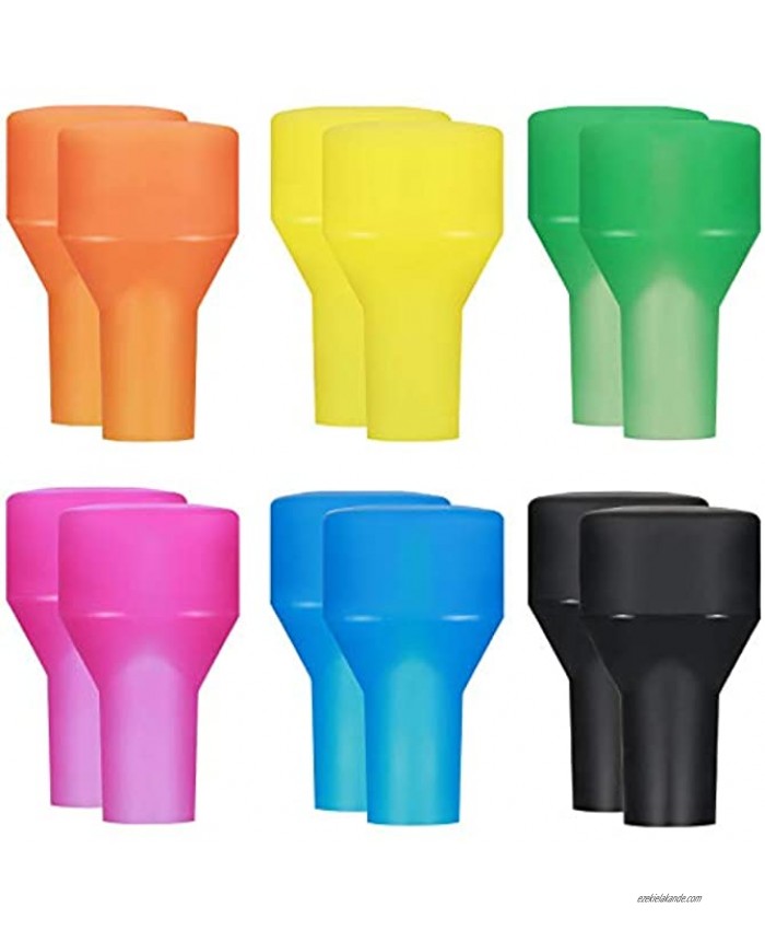 Skylety 12 Pieces Bite Valve Replacement Mouthpiece Unisex Bite Valve Cover for Hydration Pack Bladder Water Backpack