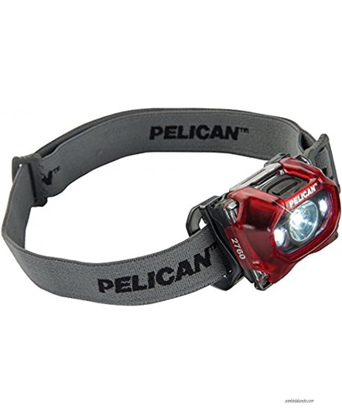 Pelican 2760C LED Headlamp Red