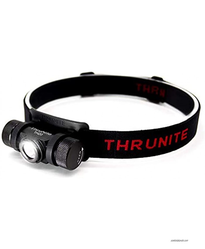 ThruNite TH20 520 Lumen CREE XP-L LED Headlamp Flashlight -Lightweight Waterproof IPX-8 EDC Headlamp for Indoor & Outdoor Hiking,Camping Cycling CW