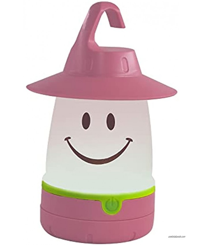 TTLOJ Cute LED Lantern Camping Lantern for Tent Portable-Pink