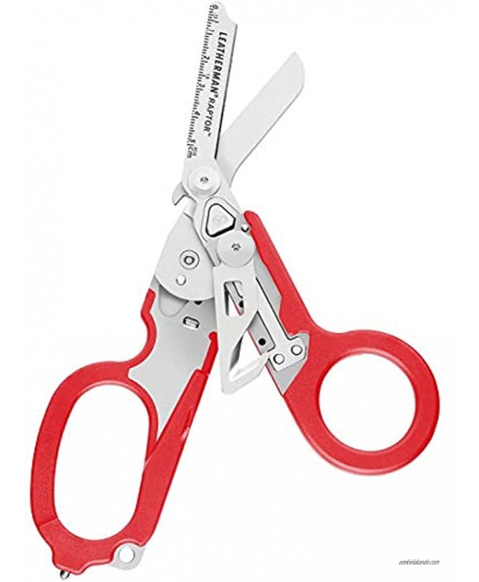 LEATHERMAN Raptor Response Emergency Shears with Strap Cutter and Glass Breaker Red w Molle Sheath