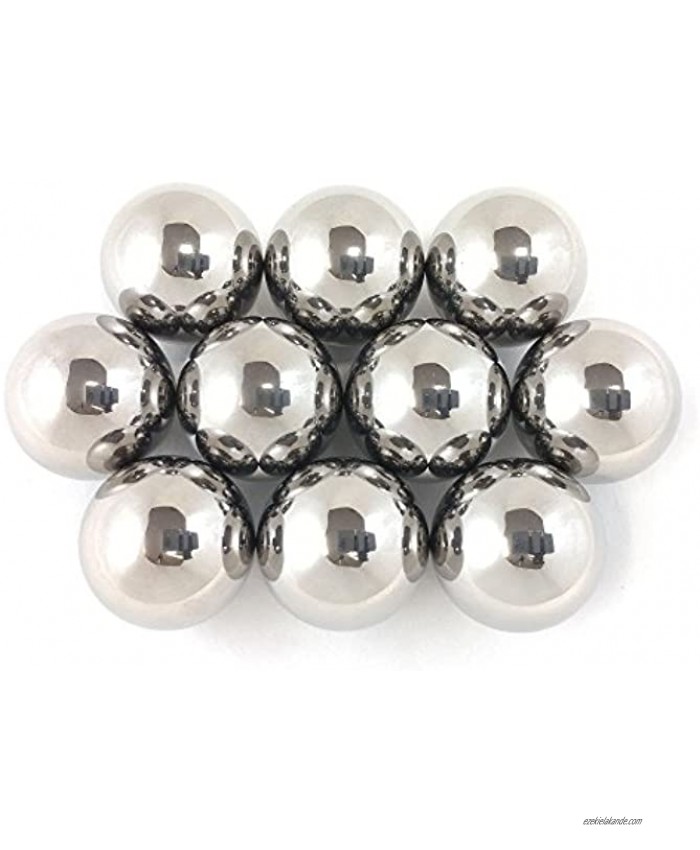 Avler™ 1 25.4mm Chrome Steel Bearing Balls for Paracord Monkey Fist Center Pack of 10