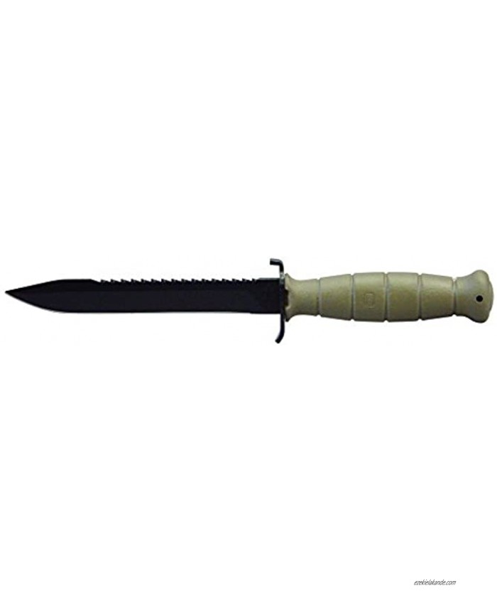 Glock Perfection OEM Fixed Straight Blade Field Knife with Root Saw Polymer Handle and Sheath