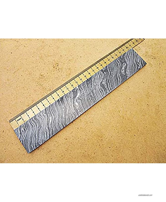 DBS-659 Custom Handmade Damascus Steel Billet Knife Blank Blade Making Bar