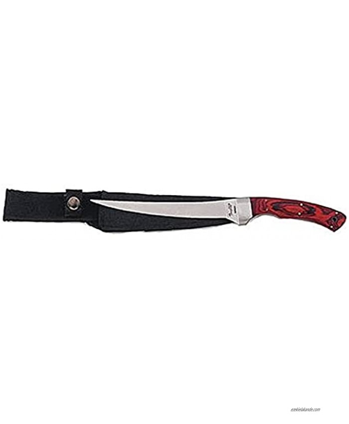 Fury Fillet Knife with Flex Surgical Steel Blade 12.5-Inch