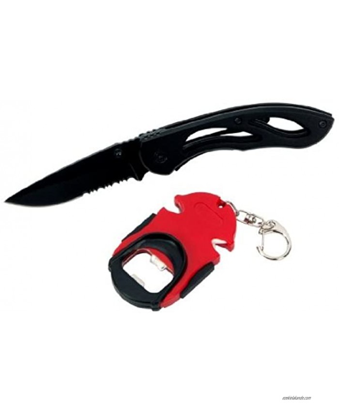 Performance Tool W9345 Northwest Trail Tactical Knife with Sharpener