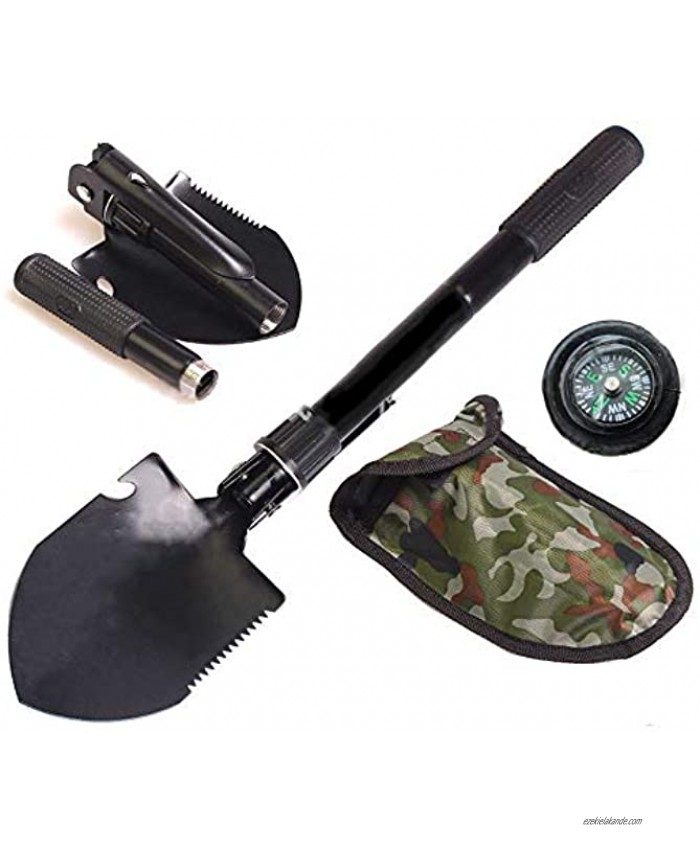 METANIC Outdoor Folding Shovel Portable Multi-Function Shovels for Outdoor Camping Hunting Exploration Car Offroad Tire Urgent Need Shovel