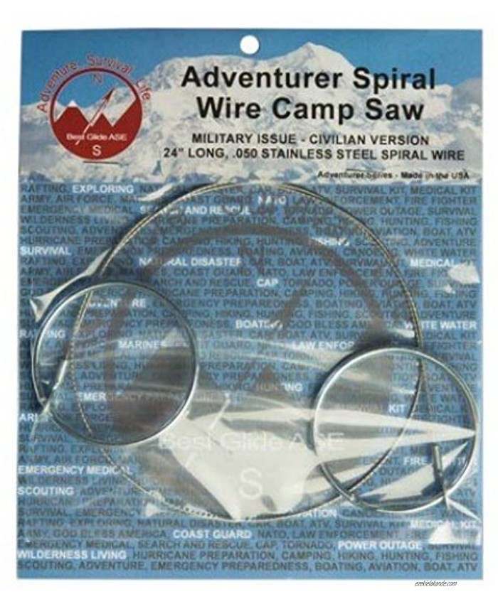 Best Glide ASE Adventurer Spiral Wire Camp Saw
