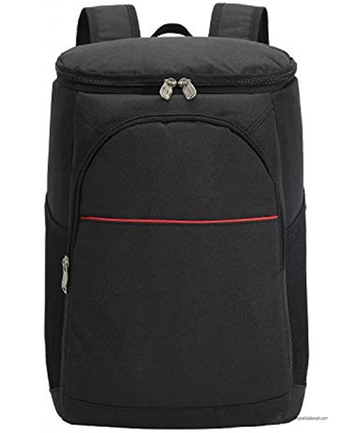Foraineam Insulated Cooler Backpack Lightweight Leakproof Cooler Bag Lunch Backpack with Cooler for Lunch Picnic Hiking Camping Beach Park Day Trips