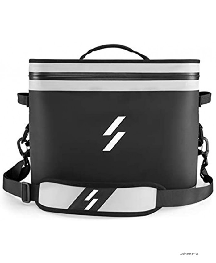 ROCKBROS Soft Cooler Bag Insulated Waterproof 30 CAN Large Cooler Bag Leak Proof Beach Bag with Cooler for Camping Picnic Fishing Boating Golf