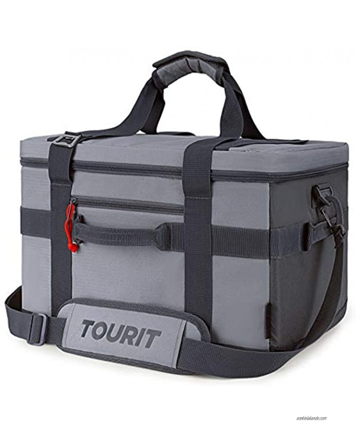 TOURIT Cooler Bag 48-Can Insulated Soft Cooler Large Collapsible Cooler Bag 32L Lunch Coolers for Picnic Beach Work Trip