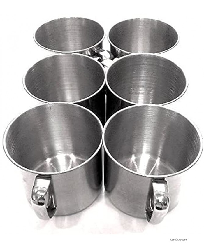 Unbreakable stainless steel coffee camping cups. 16 Oz