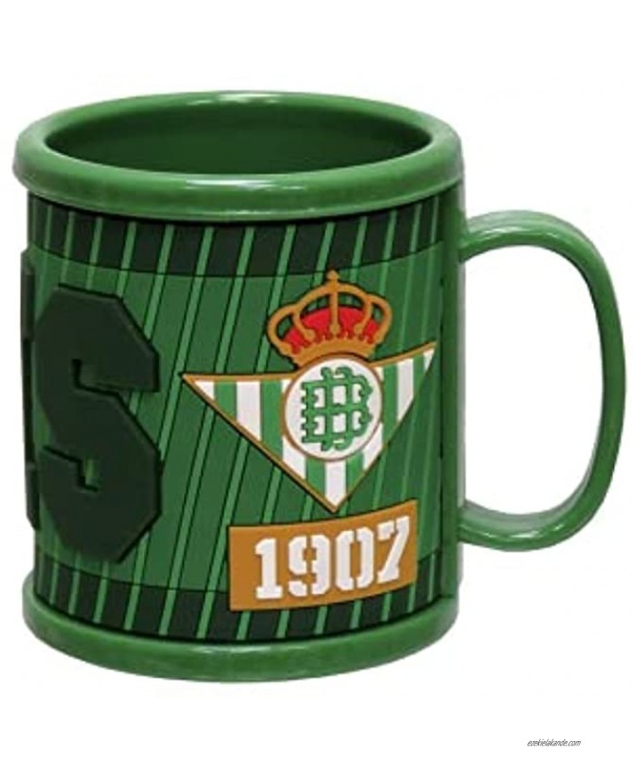 BETIS 3D Rubber Mug Adults Unisex Green Green One Size