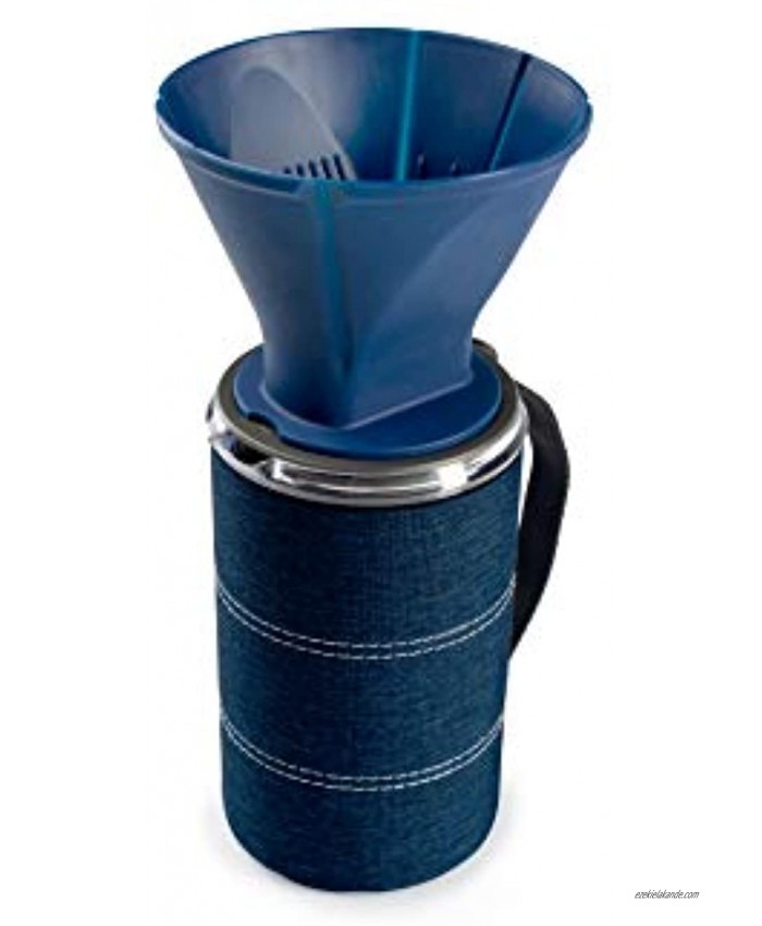 GSI Outdoors JavaDrip for Portable Drip Coffee System at The Office or Camping 30oz or 50 oz
