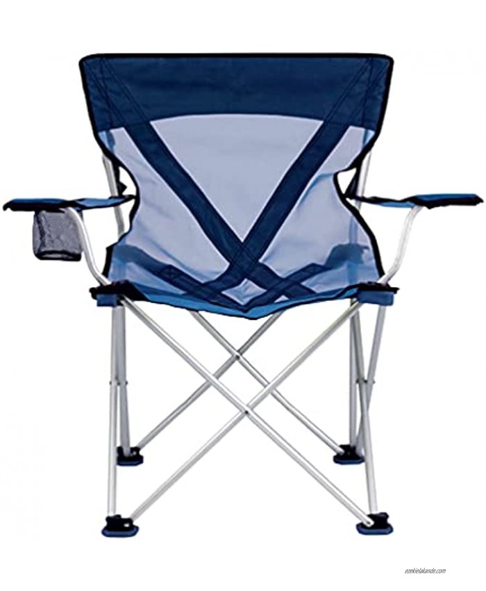 TravelChair Teddy Folding Camp Chair with Sheer Nylon Mesh for Hot Days