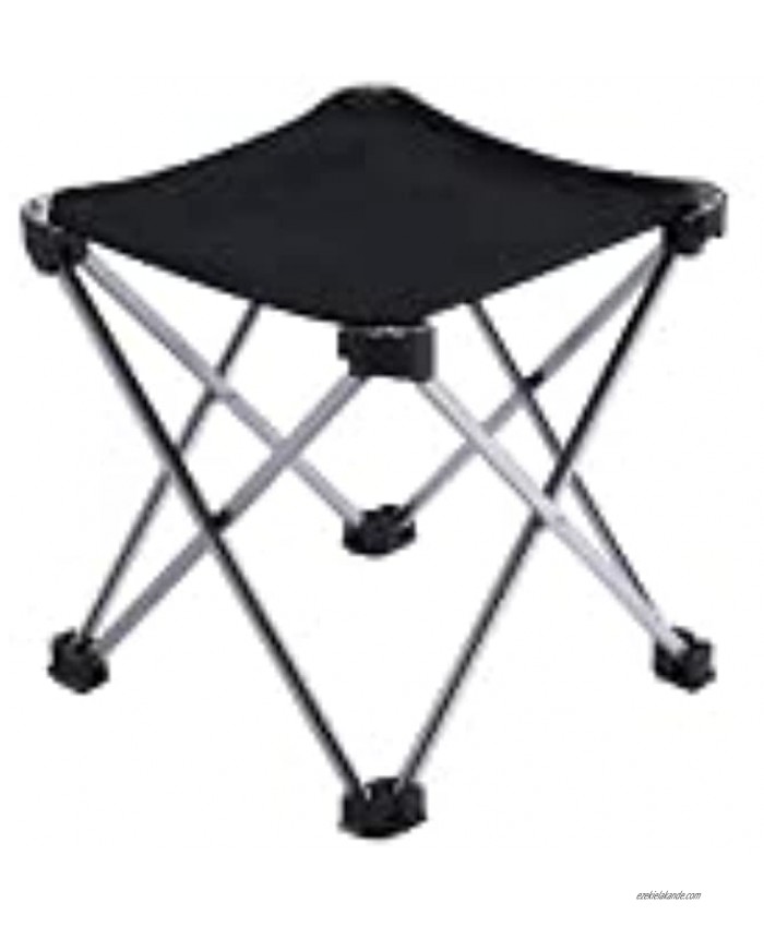 PORLAE Folding Stool Lightweight Foldable Portable Camping Stool with Carry Bag Portable Chair Durable Comfortable for Adults Fishing Hiking Gardening Beach