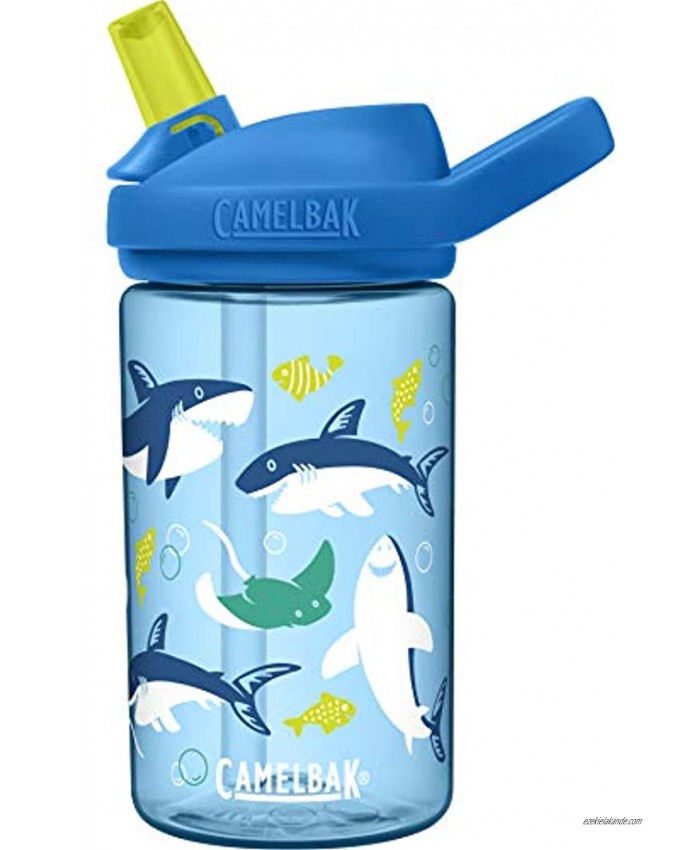 CamelBak eddy+ 14 oz Kids Water Bottle with Tritan Renew – Straw Top