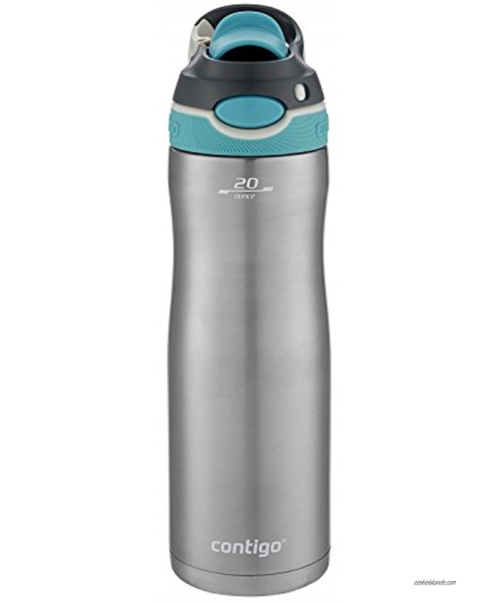 Contigo AUTOSPOUT Chug Chill Vacuum-Insulated Stainless Steel Water Bottle 20 oz. Scuba Lid