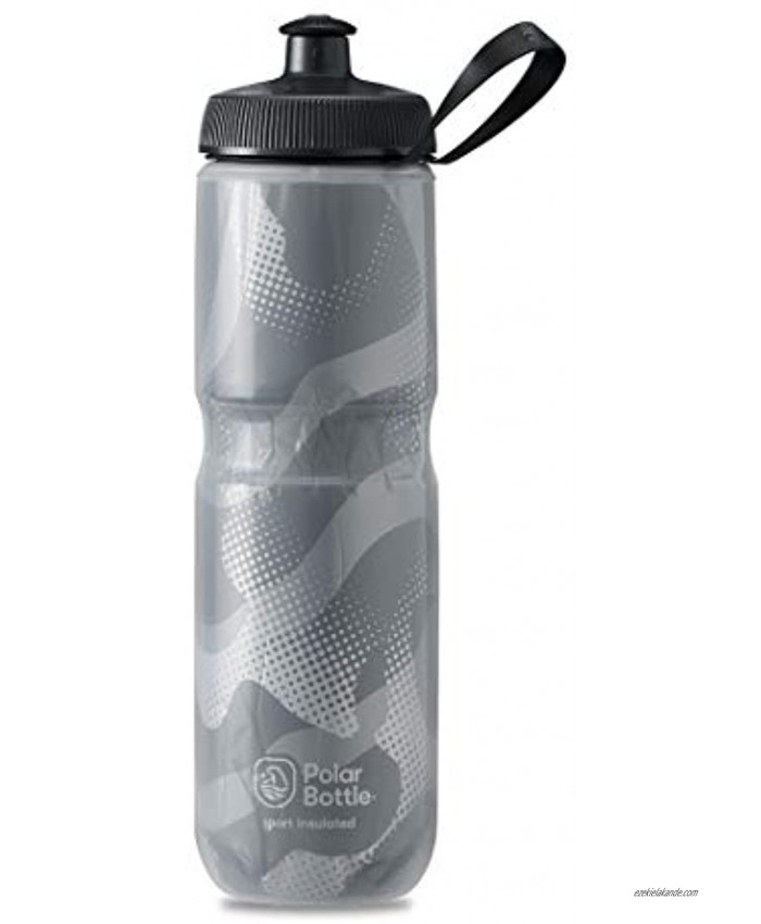 Polar Bottle Sport Insulated Water Bottle BPA-Free Sport & Bike Squeeze Bottle with Handle