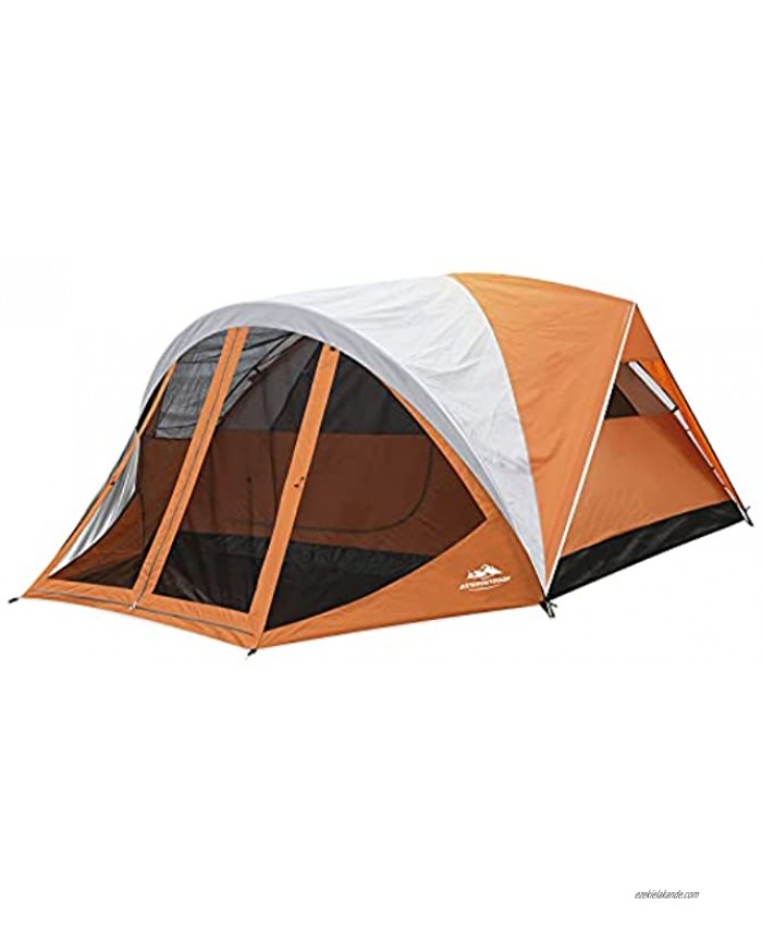 AsterOutdoor Camping Dome Tent 6 Person with Screen Room & Removable Rain Fly Large Screen Room Porch Waterproof Easy Setup for Family Camping Backpacking Hiking Adventure