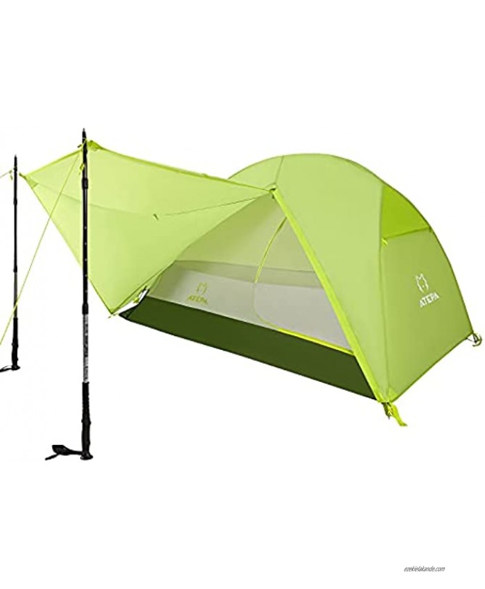 ATEPA Camping Tent 1 2 3 Person Ultralight Windproof Waterproof Tent for Backpacking Camping Tent