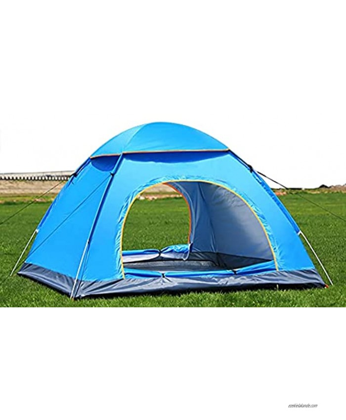 Camping Tents 3-4Person Pop Up Tent Instant Backpacking Camping Waterproof Windproof UV Protection for Outdoor Beach Traveling Hiking Camping Hunting Fishing