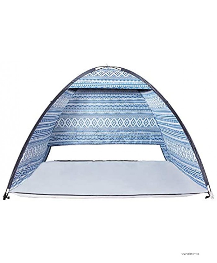 Rock Cloud Pop Up Beach Tent 2 Person Automatic Quick Setup Sun Shade Tent Shelter Portable for Park Backyard Fishing