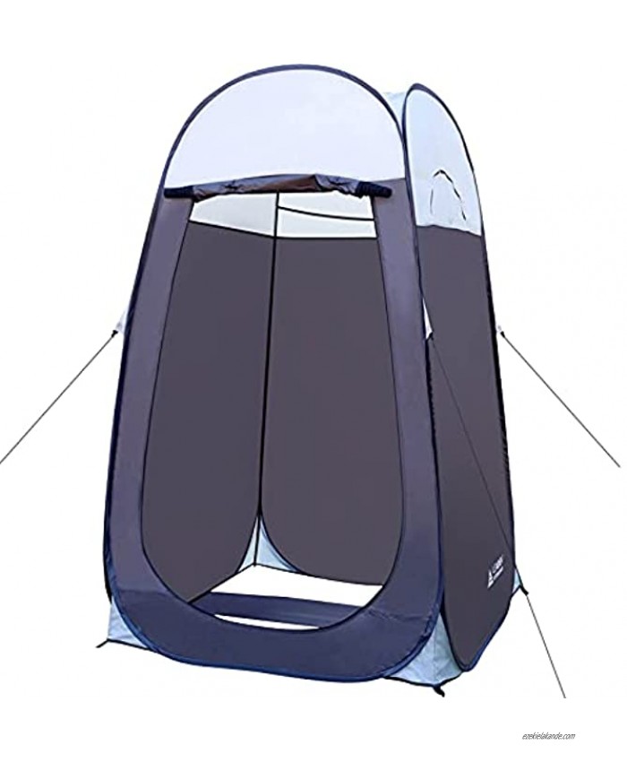 Leader Accessories Pop Up Shower Tent Dressing Changing Tent Pod Toilet Tent 4' x 4' x 78H Big Size
