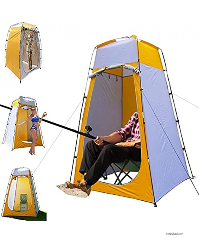 Portable Fishing Tent Privacy Shelters Toilet Tent Outdoor Camp Shower Changing Tent with Carrying Bag for Outdoors Indoors