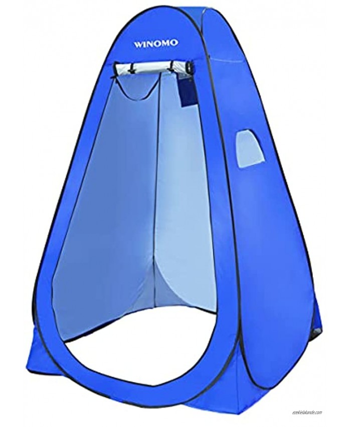 WINOMO Pop Up Shower Tent Portable Changing Room Privacy Shelter with Carry Bag for Camping Hiking Beach Toilet