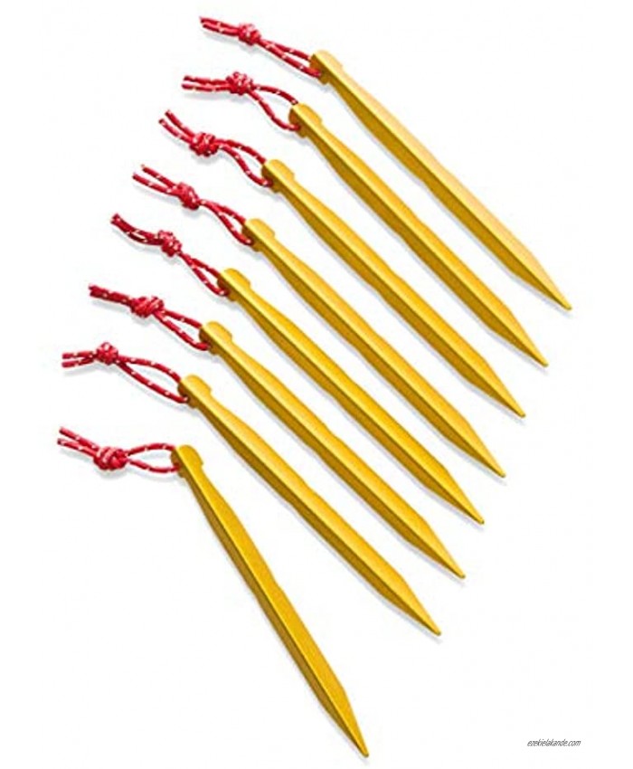 The North Face J-Stake M 8-Pack Tent Stakes