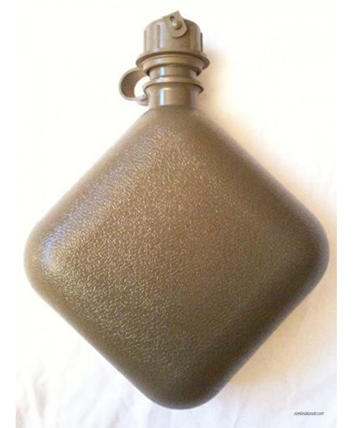 Official US Military Collapsible 2 Quart Water Canteen with M1 Cap