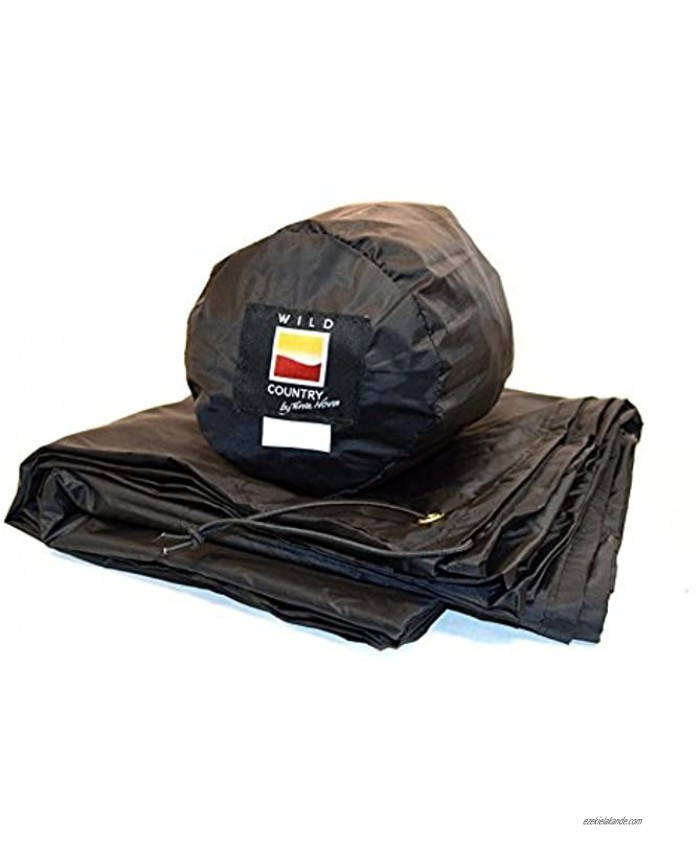 Wild Country Unisex's Hoolie 3 Footprint Groundsheet Protector Black One Size