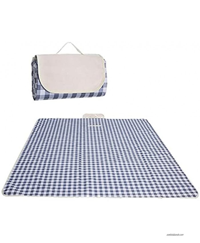 Picnic Mat Waterproof 71 x 57 inches Portable Outdoor Picnic Blanket Mat for Beach Blanket Camping Blanket RV Blanket Baby Play Mat Fishing,Picnic Mat Beach Mat Foldable Gray