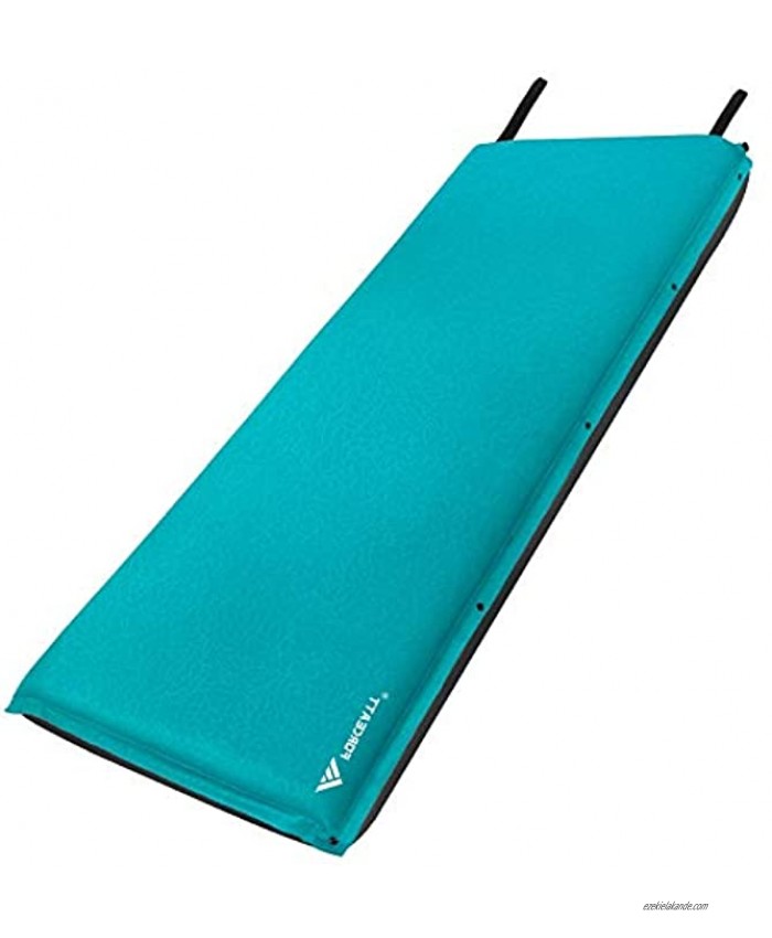 Forceatt Camping Sleeping pad is Super Thick -5cm and 8cm Thick Camping Sleeping pad Light Inflatable Waterproof self-Inflating Sleeping pad Suitable for Adult Backpacking Traveling and Hiking
