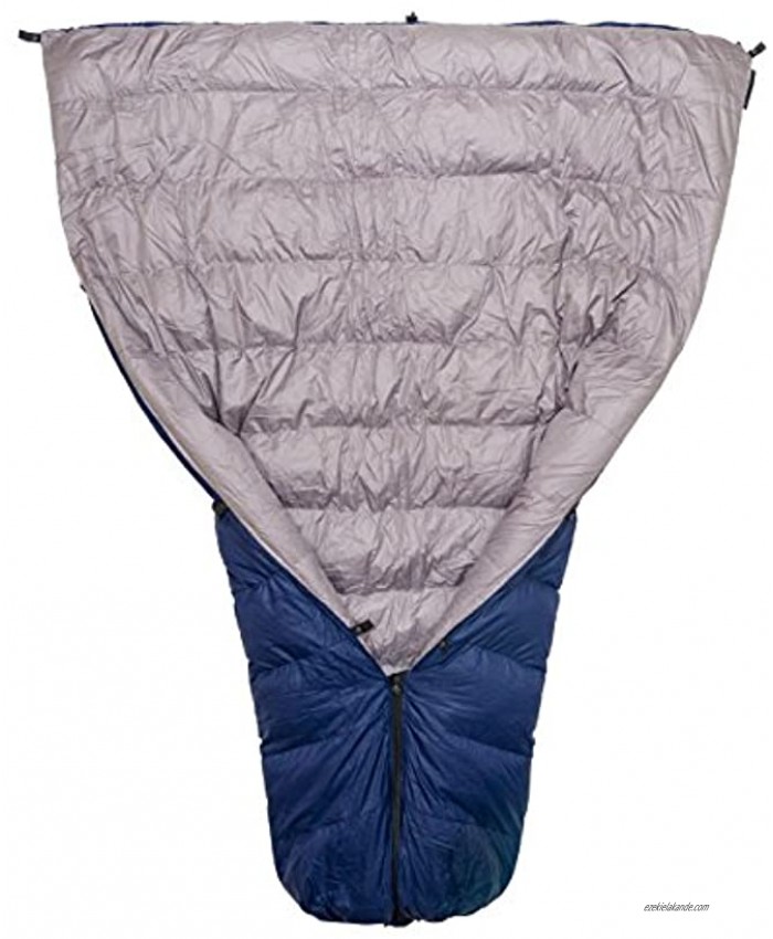 Thermodown 30 Degree Down Sleeping Quilt Ultralight 3 Season Quilt Perfect for Backcountry Camping Backpacking and Hammocks