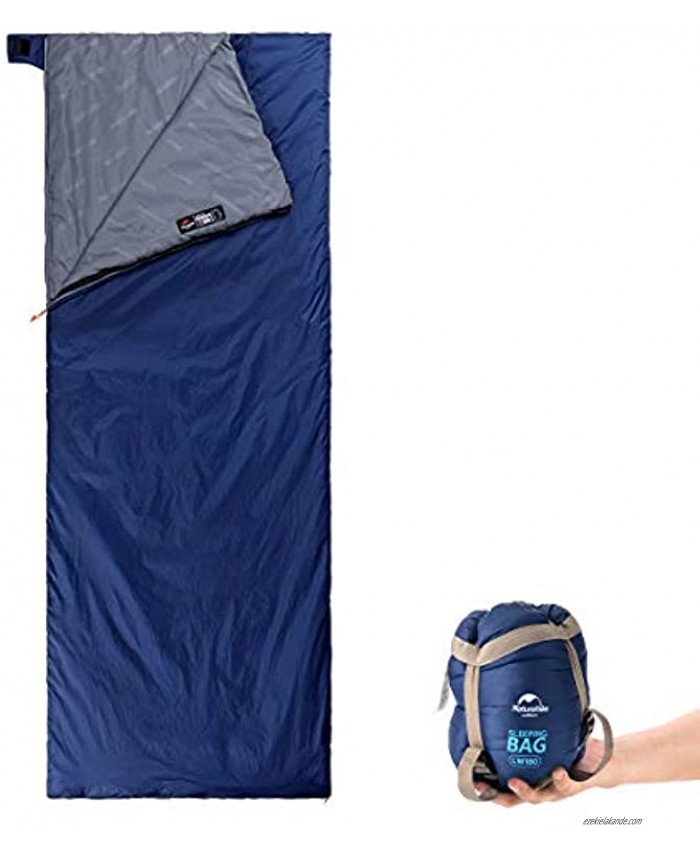 Ubens Portable Outdoor Traveling Sleeping Bag Hiking Envelope Sleeping Bag Multifunctional Camping Sleeping Bag for Spring Summer Autumn