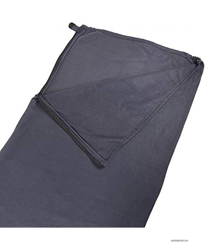 WFS Camping Fleece Sleeping Bag Liner or Blanket 84 x 33 x 22 Teal