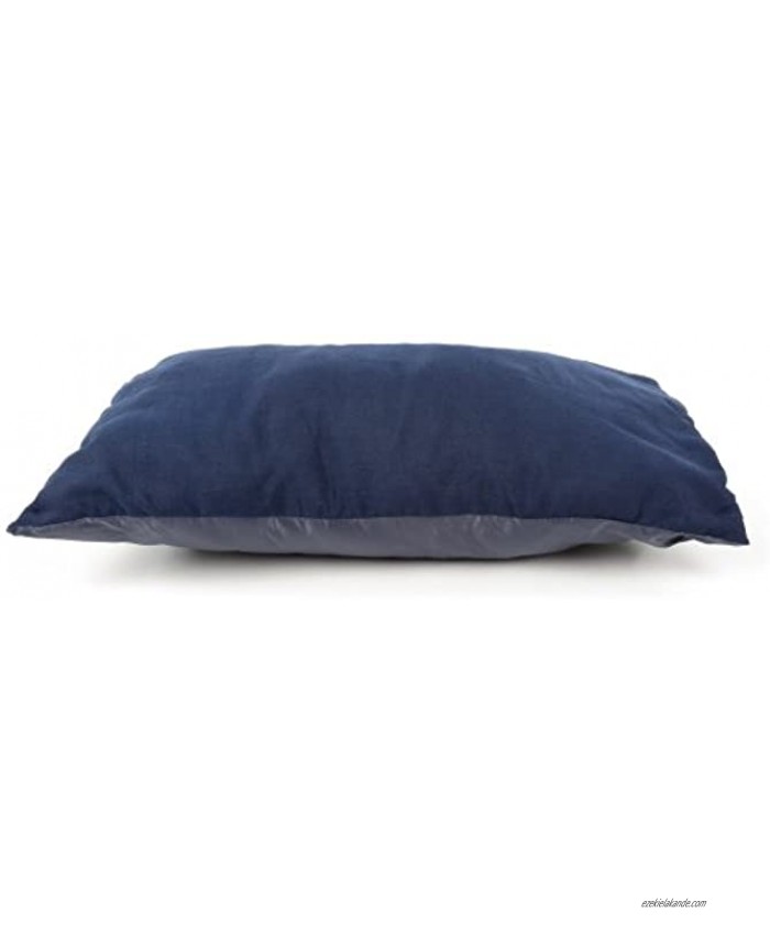 Chinook Camp Pillow Blue Size: 18 x 10 46 x 25 cm