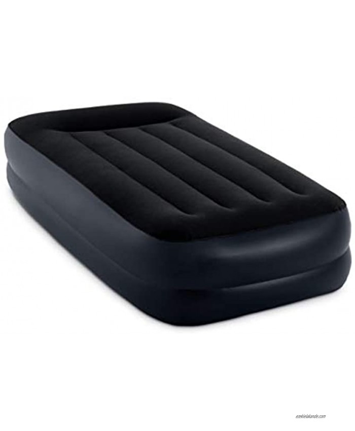 Intex Pillow Dura-Beam Series Rest Raised Airbed with Internal Pump 2020 Model