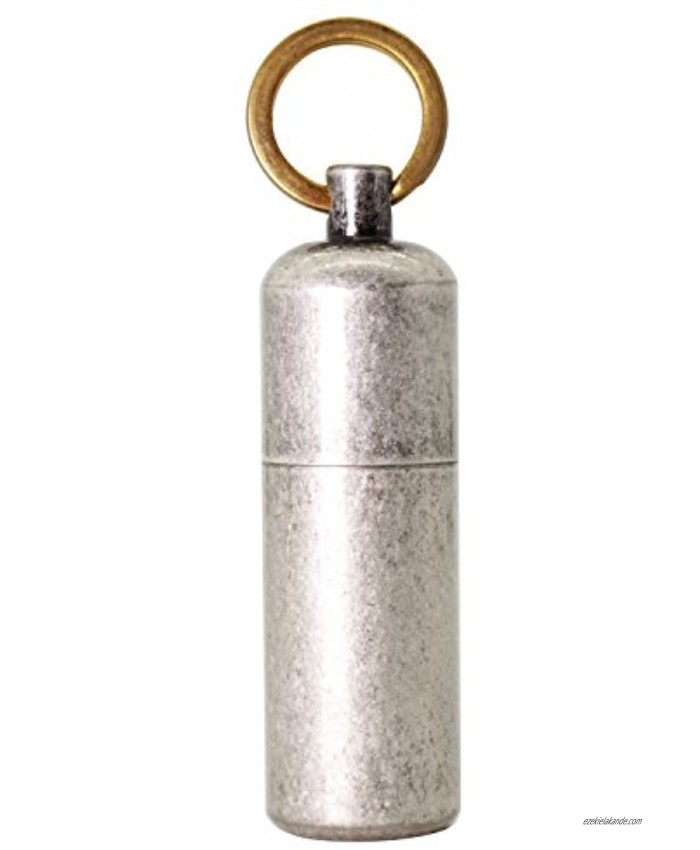 PPFISH Mini Brass Lighter EDC Peanut Lighter Keychain Waterproof Fire Starter Especially for Survival and Emergency Use