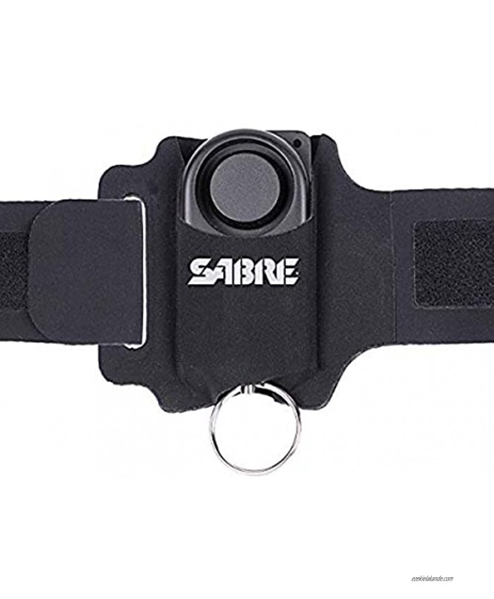 SABRE 130dB Personal Alarm for Runners – Piercing Siren with Adjustable Reflective and Weather-Resistant Wrist Strap Audible 1,000 Feet 300M Range – Personal Safety for Women Men Seniors