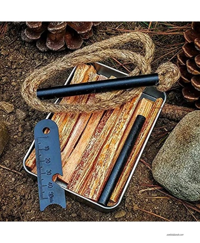 Kaeser Wilderness Supply Fatwood Fire Starting Sticks Tinder Torch Wick Ferro Rod Camping Backpacking Survival Made to Last
