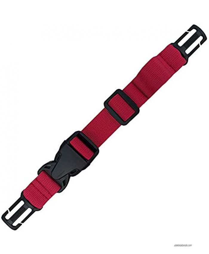 Amlrt Backpack Chest Strap- Nylon -Suitable for Webbing on The Backpack up to 25MMRed