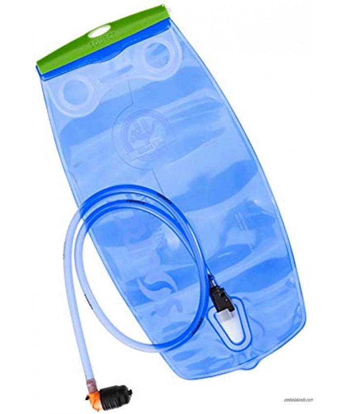 Source Outdoor Widepac Water Bladder Hydration System Reservoir with Helix Bite Valve 3-Liter